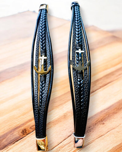 Pánský náramek Kotva elegance s možností gravírování jako dárek