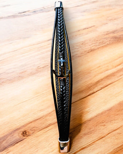 Pánský náramek Kotva elegance s možností gravírování jako dárek