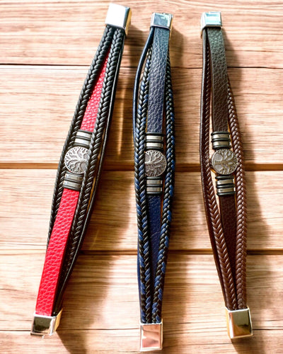 Náramek "Strom života" s možností personalizace jako dárek, 3 barevné varianty