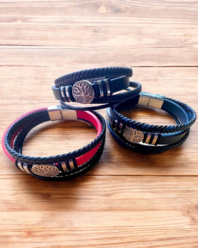 Náramek "Strom života" s možností personalizace jako dárek, 3 barevné varianty