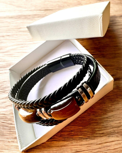 Náramek „Tygří Oko” s možností personalizace jako dárek