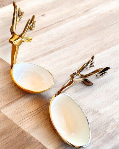 Elegantní miska Rohatá Krása – Ruční práce z Indie, personalizace gravírováním