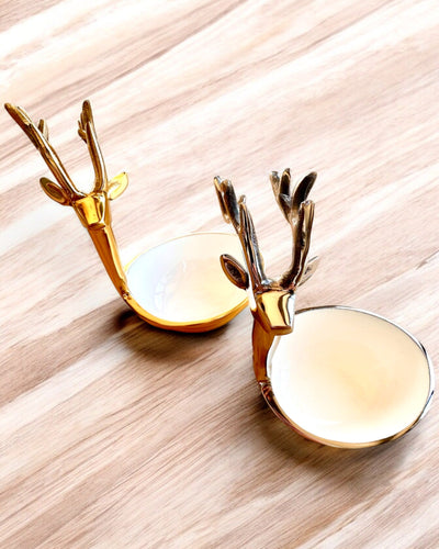 Elegantní miska Rohatá Krása – Ruční práce z Indie, personalizace gravírováním