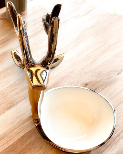 Elegantní miska Rohatá Krása – Ruční práce z Indie, personalizace gravírováním