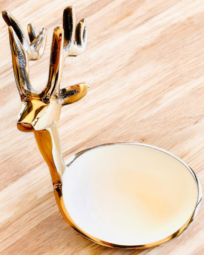 Elegantní miska Rohatá Krása – Ruční práce z Indie, personalizace gravírováním