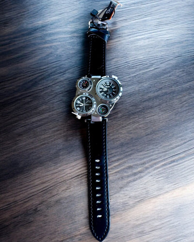 Hodinky Survivalové „Explorer 4v1”, možnost personalizace gravírováním jako dárek