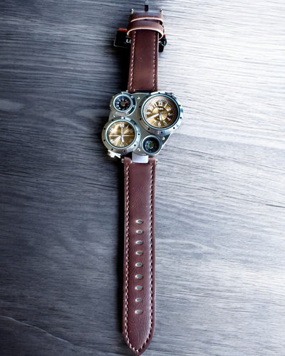 Hodinky Survivalové „Explorer 4v1”, možnost personalizace gravírováním jako dárek