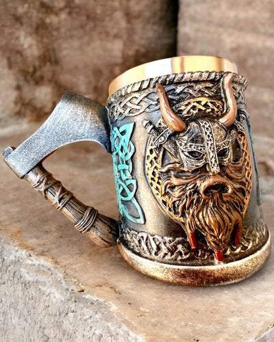 Pohár Vikinga Ragnar's Horn - s možností gravírování jako dárek, 250 ml