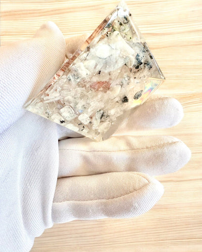 Orgonitová energetická pyramida "Copper Harmony"