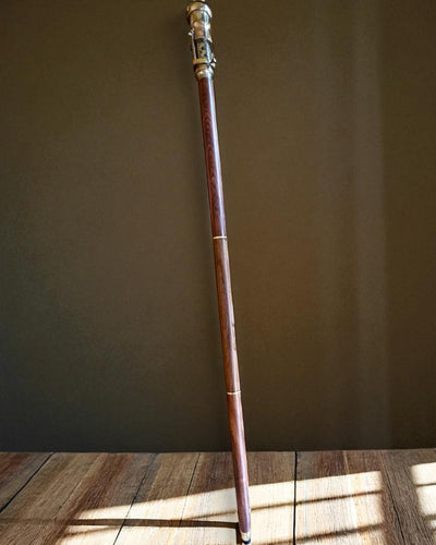 Hůl Navigátor 2.0 s kompasem a skrytou dalekohledem, možnost personalizace gravírováním jako dárek