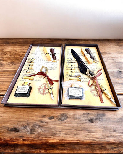 Sada kaligrafie "Elegance v praxi" s možností gravírování, jako dárek. Na výběr 2 barevné varianty.
