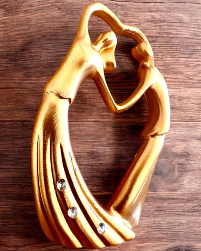 Figurka symbol lásky - „Věčná Blízkost” jako dárek, personalizace gravírováním