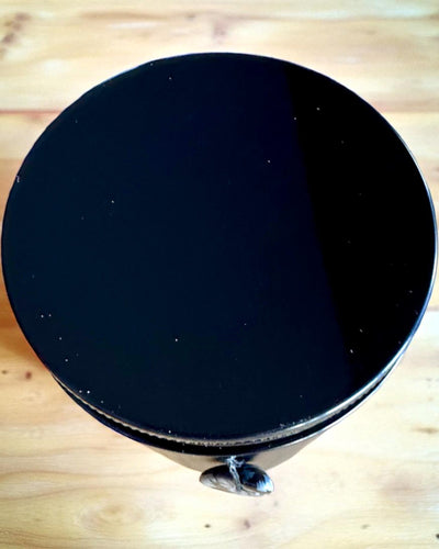 Sójová záměrná svíčka Obsidián – sebevědomí a vnitřní síla, 250 ml, možnost personalizace jako dárek