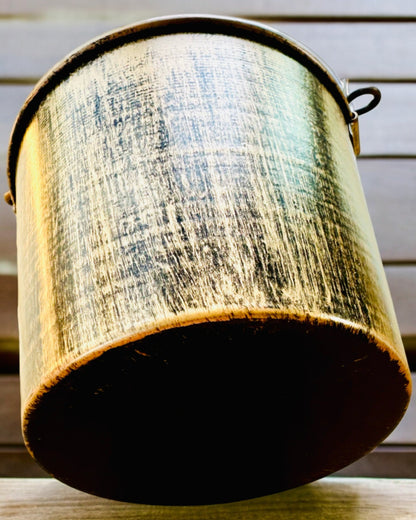 Stylový kovový popelník "Rustic Charm" 19-23 cm výška, 8 variant na výběr, gravírování na přání