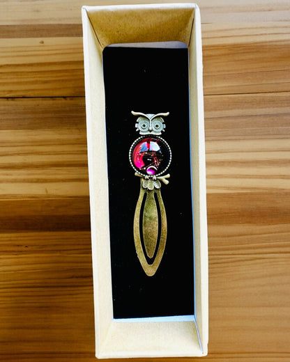 Záložka do knihy "Sova s Konstelacemi" - 12 variant na výběr, personalizace gravírováním