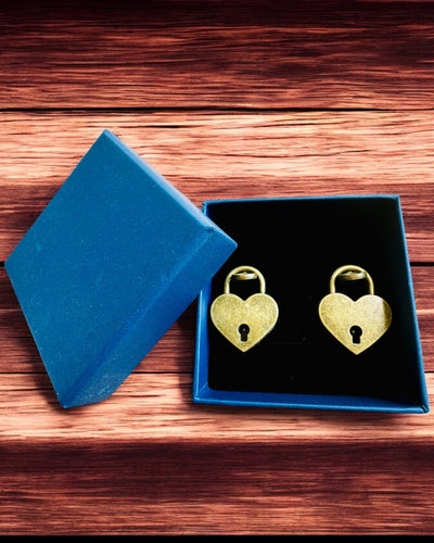 Milostné mini zámky Srdce DeLuxe, sada 2 zámků s klíčky, 6 variant na výběr, možnost personalizace gravírováním jako dárek