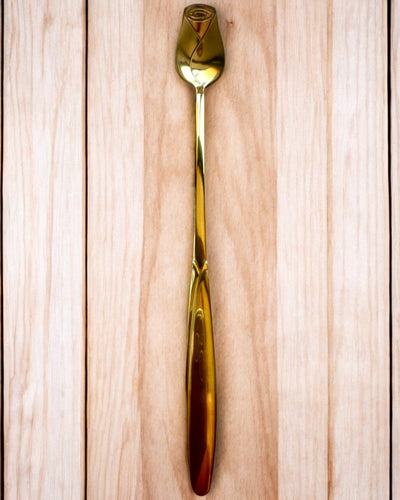 Personalizovaná růžová lžička s možností gravírování jako dárek - 3 barevné varianty na výběr