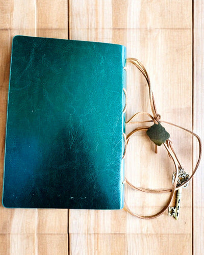 Vintage zápisník "Klíč minulosti" - Možnost gravírování jako dárek, notes