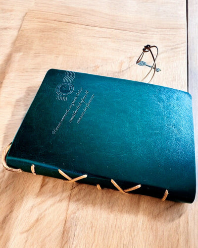 Vintage zápisník "Klíč minulosti" - Možnost gravírování jako dárek, notes