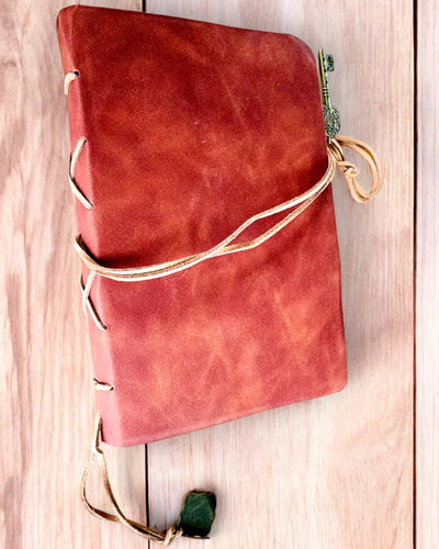 Vintage zápisník "Klíč minulosti" - Možnost gravírování jako dárek, notes