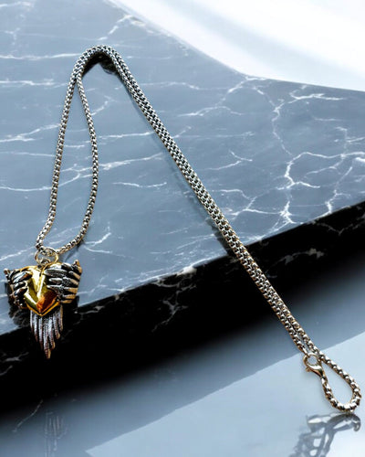 Amulet Srdcostřelec – Temná Křídla Lásky, možnost personalizace gravírováním jako dárek