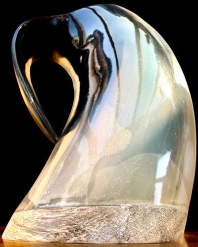 Kompaktowy, 350 ml, Kufel Rzeźbiony Majstersztyk z możliwością personalizowania grawerem - 2 warianty kolorystyczne