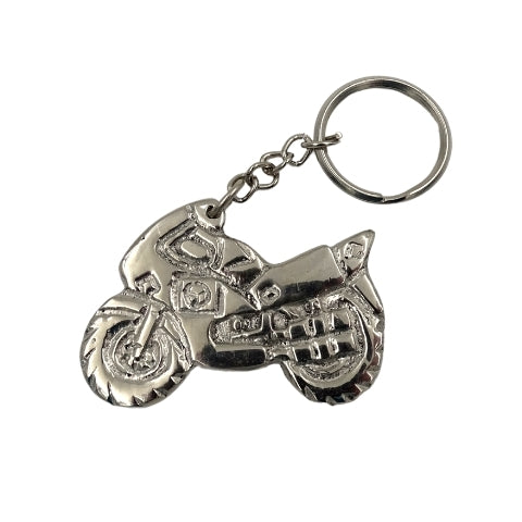 Kovový přívěsek na klíče motocykl MT203