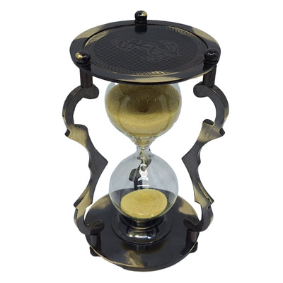 Elegancka Klepsydra Dekoracyjna Mosiężna 5 min - NC2677