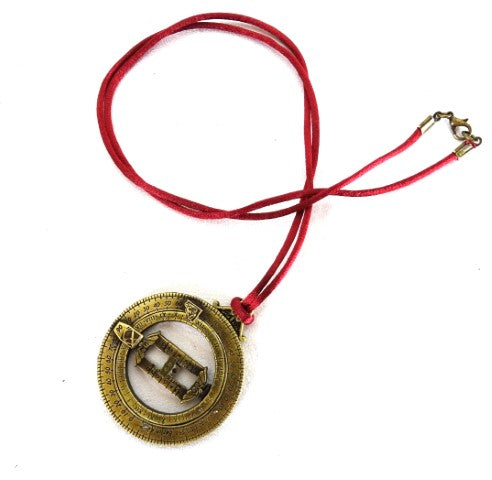 Miniaturowy zegar słoneczny - pierścienie astronomiczne - H90