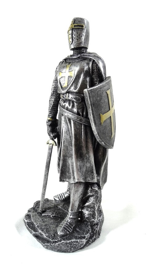 Figurka Rycerza Krzyżowca 30cm z Grawerem