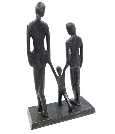 Rodina s dítětem dekorativní figurka DI-FIG-022