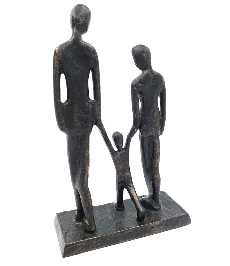 Rodina s dítětem dekorativní figurka DI-FIG-022