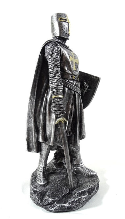 Figurka Rycerza Krzyżowca 30cm z Grawerem