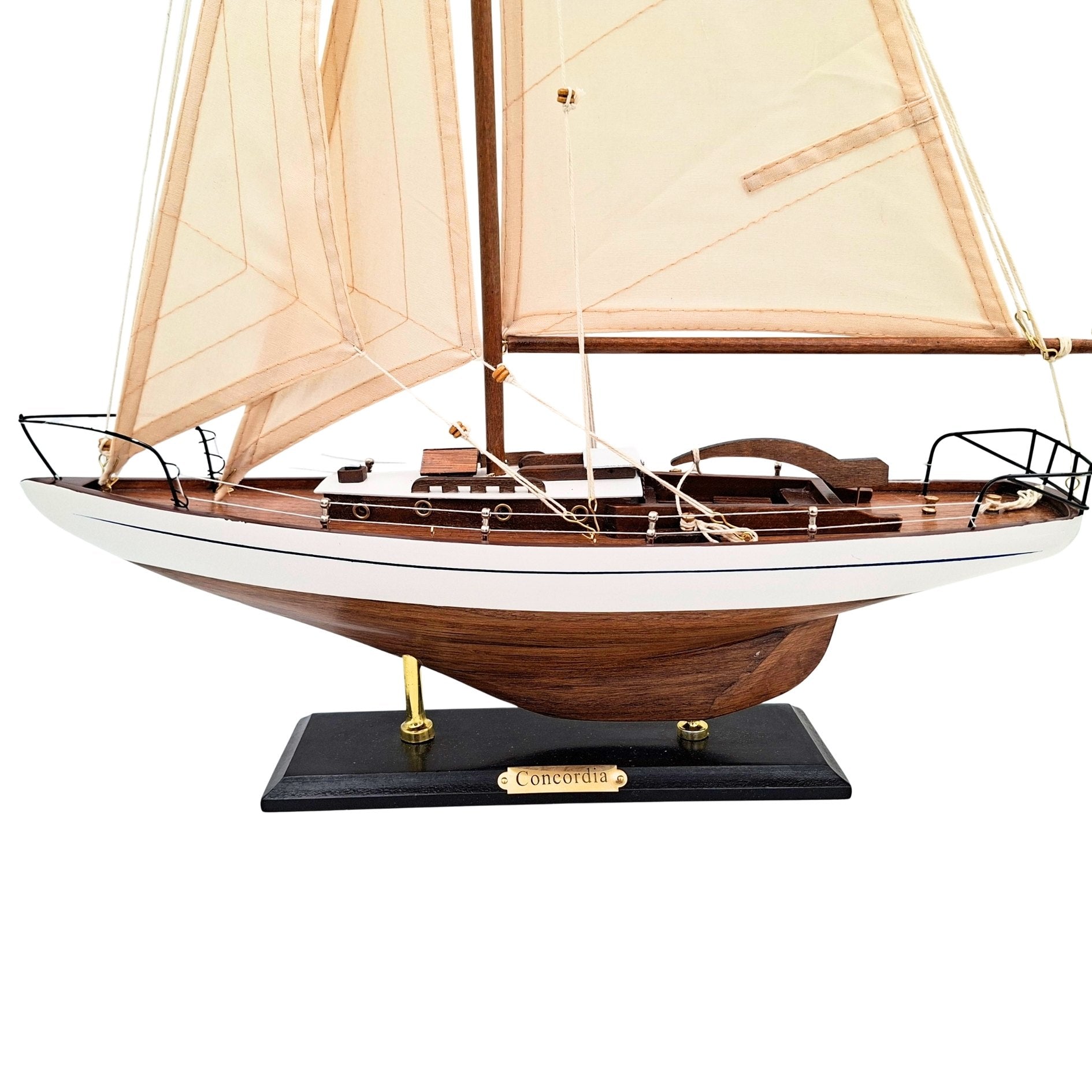 Model plachetní jachty - námořní dekorace 66 cm – 50445