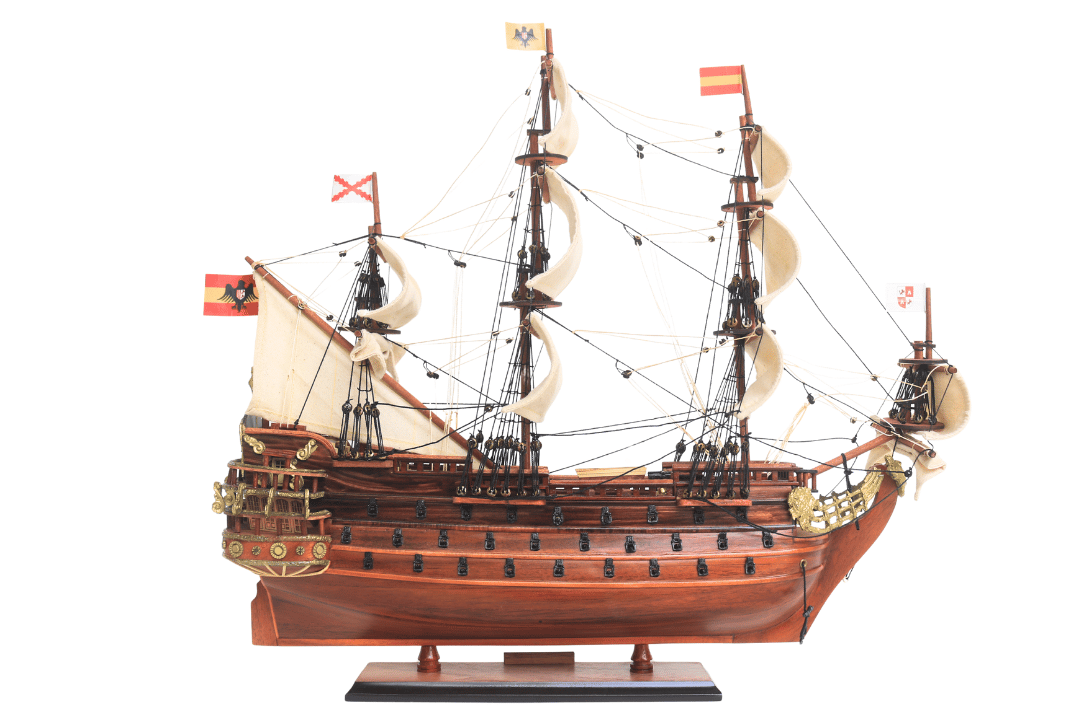 Exkluzivní model plachetnice San Felipe – SF4 s možností personalizace gravírováním