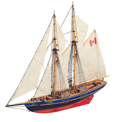 Bluenose II – škuner - dřevěný model ke slepení