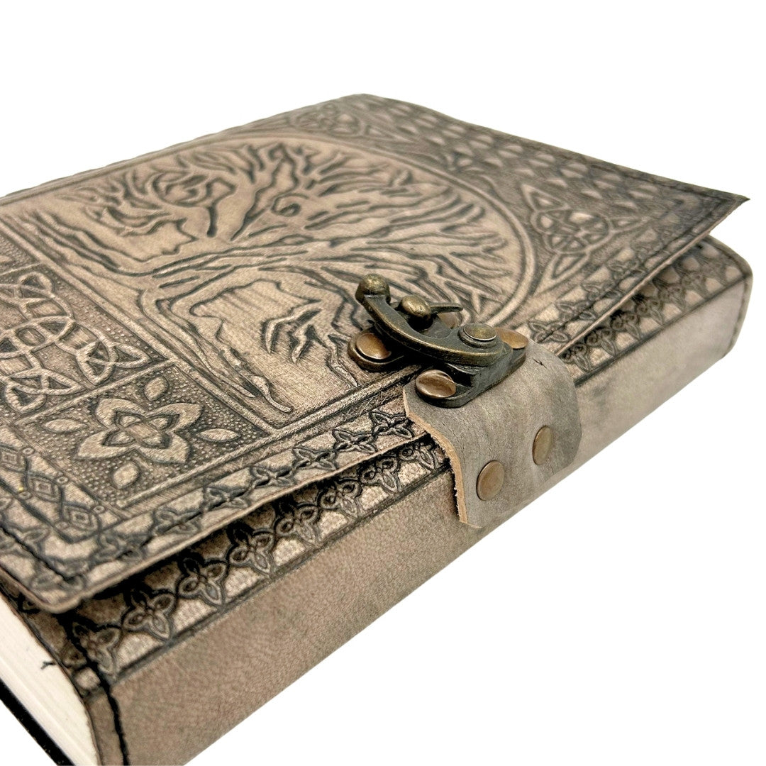 Skórzany Notatnik Retro Drzewo Życia – 200 stron 125 GSM - H019