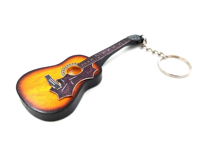 Přívěsek na klíče klasická kytara ve stylu The Beatles - EGK-0610
