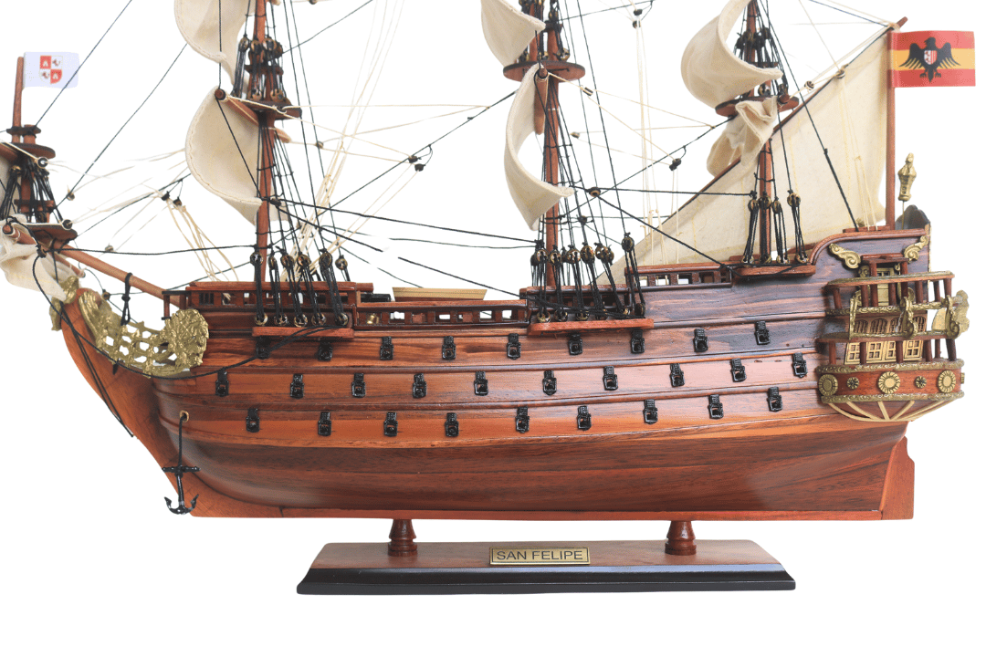 Exkluzivní model plachetnice San Felipe – SF4 s možností personalizace gravírováním