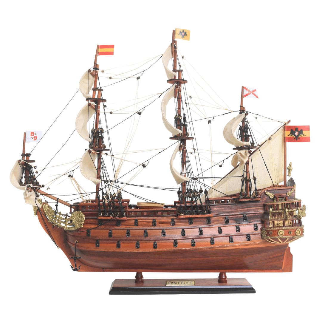 Exkluzivní model plachetnice San Felipe – SF4 s možností personalizace gravírováním