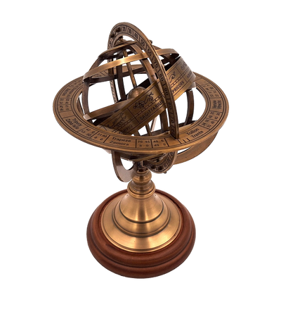 Astrolabium mosiężne – Wysokość 21cm - AMG140