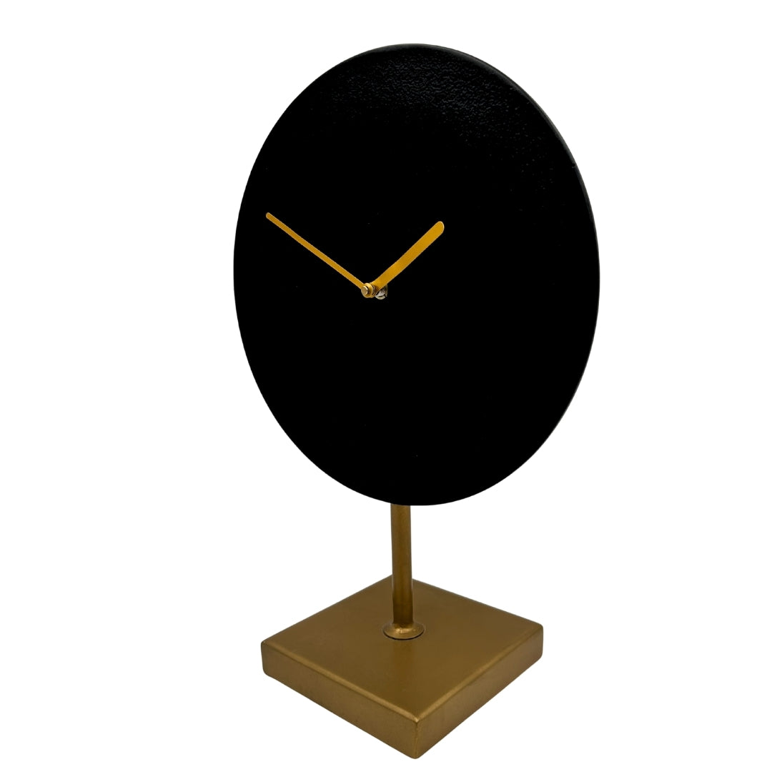 Elegantní kulaté kovové hodiny - 4122