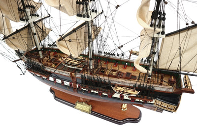 Exkluzivní velký model plachetnice USS Constitution 100cm s možností personalizace gravírováním