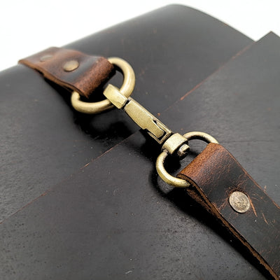 Elegantní kožený zápisník Retro 200 stran Vintage - AH06