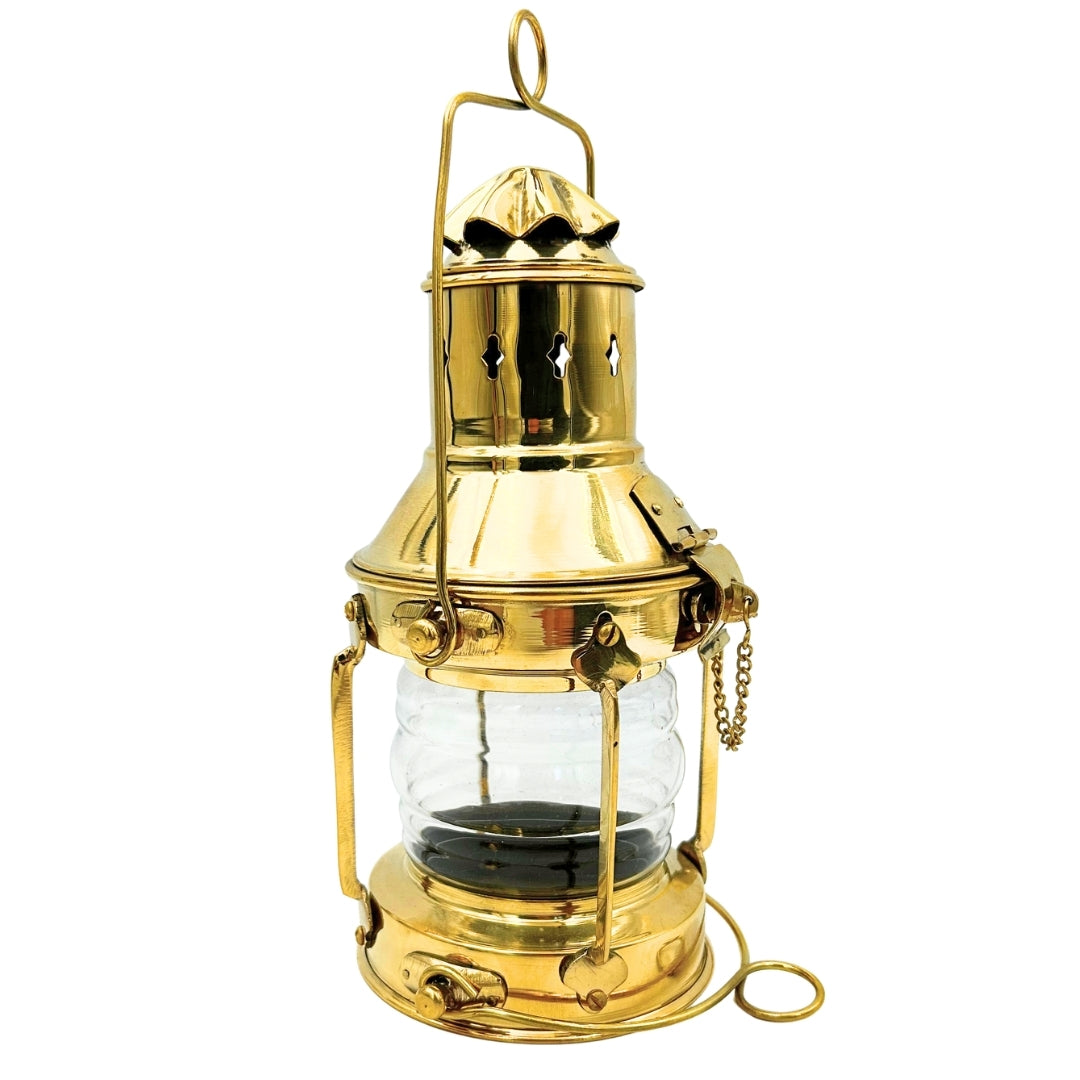 Mosiężna Lampa Naftowa Retro Prezent dla Żeglarza – SL10