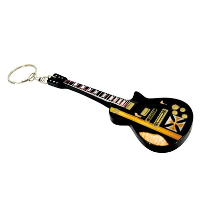 Přívěsek na klíče kytara ve stylu Metallica - James Hetfield - Iron Cross - EGK-0191