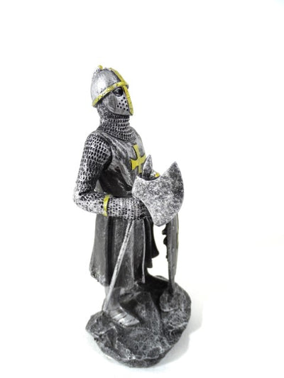 Rytíř - křižák - dekorativní figurka - výška 18cm - MC-23079