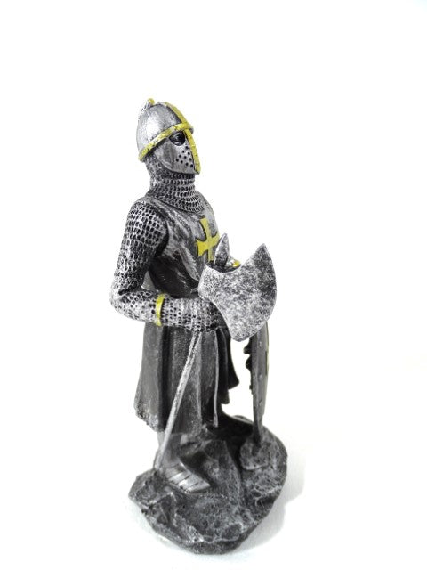 Rytíř - křižák - dekorativní figurka - výška 18cm - MC-23079