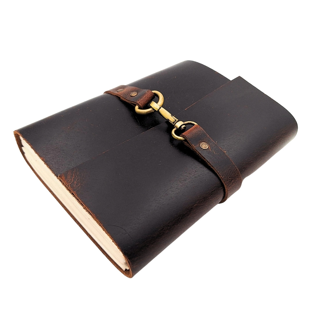 Elegantní kožený zápisník Retro 200 stran Vintage - AH06