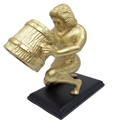 Złota figurka dekoracyjna - Wodnik- AQU2